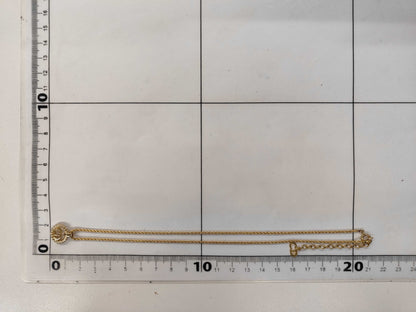 Dior CD logo necklace