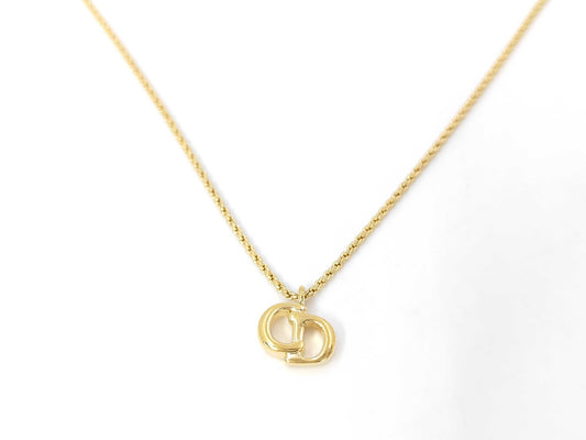 Dior CD logo necklace