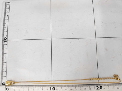 Dior Dior logo padlock motif necklace