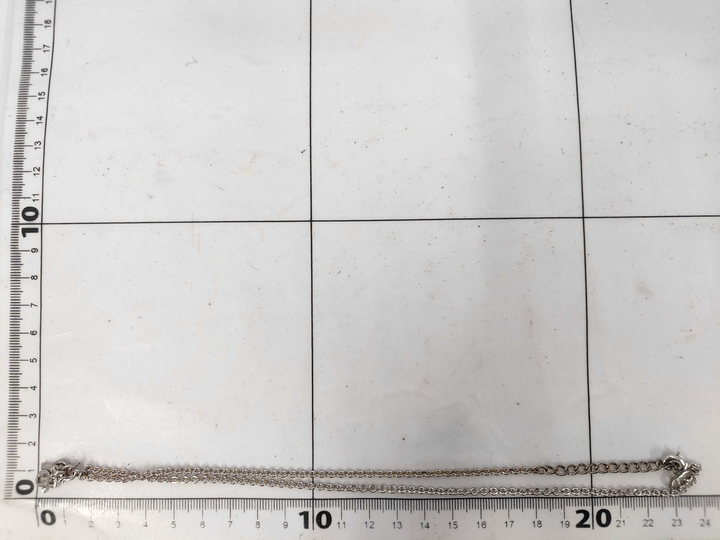 Dior Padlock Motif Rhinestone Necklace