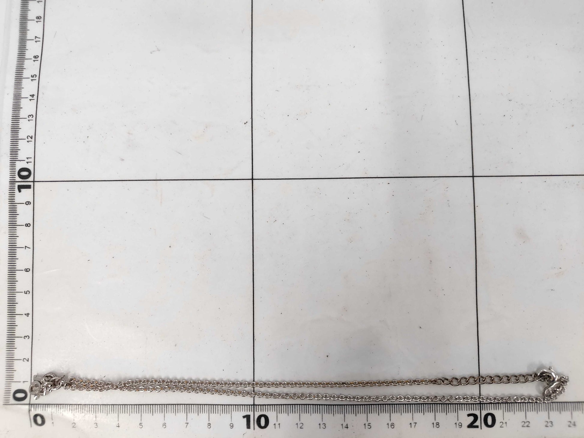 Dior Padlock Motif Rhinestone Necklace