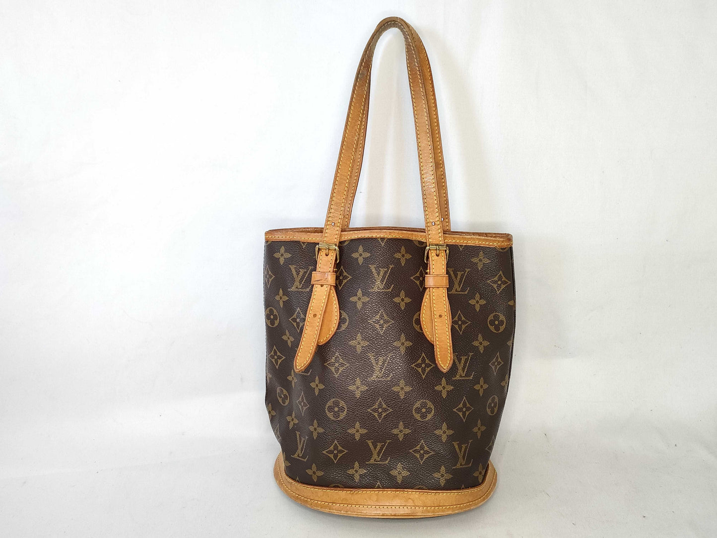 LOUIS VUITTON Monogram Louis Vuitton Bucket Tote Bag