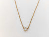Tiffany & Co. By the Yard 1PD YG AU750 1.8g Necklace 