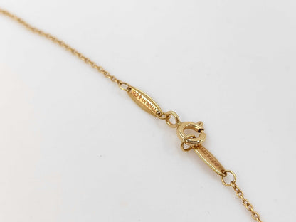 Tiffany & Co. By the Yard 1PD YG AU750 1.8g Necklace 