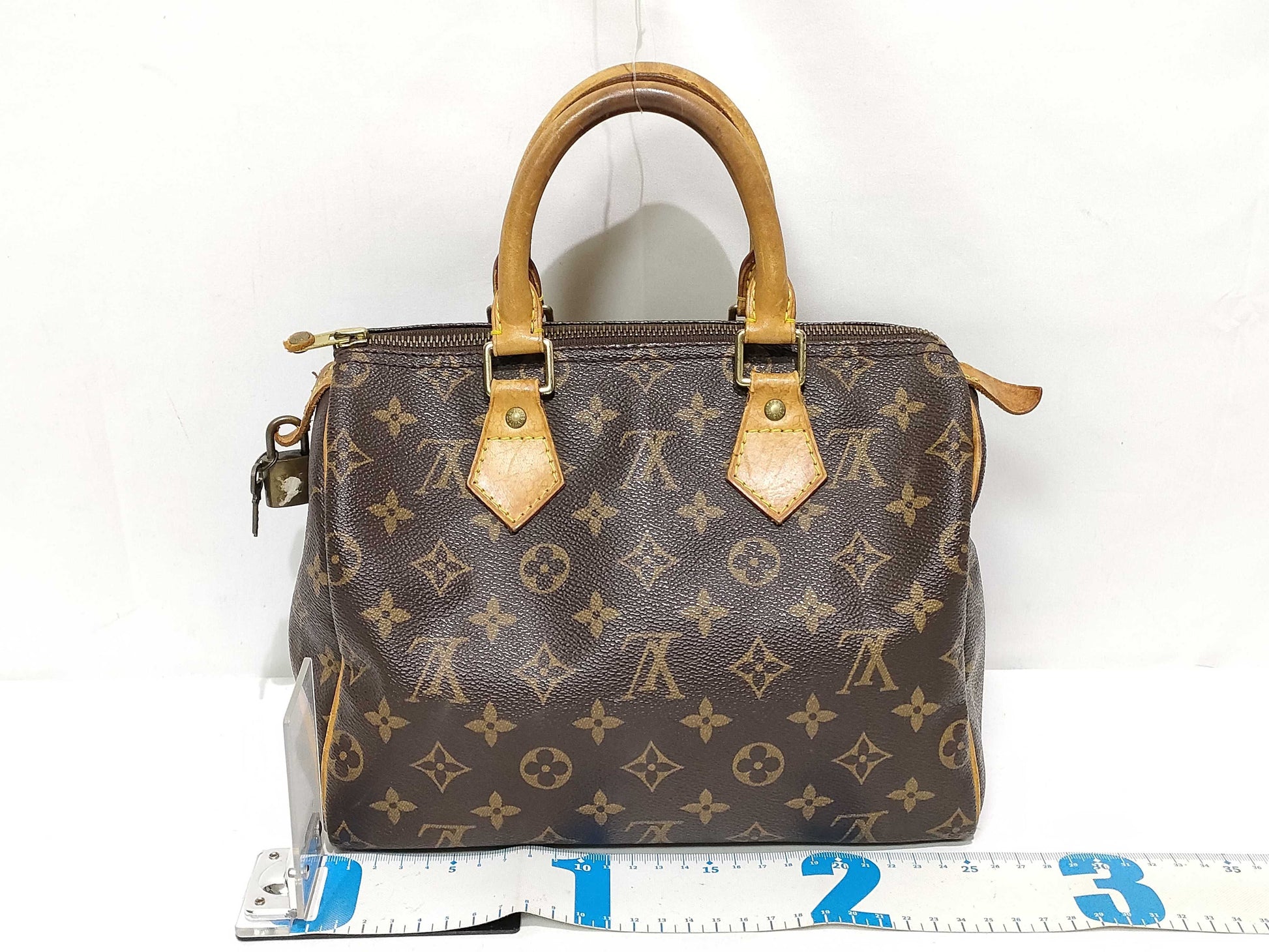 LOUIS VUITTON Monogram Louis Vuitton Monogram Speedy Handbag