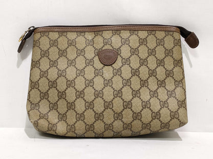 GUCCI GG Supreme Gucci 014.115.6088 Clutch Bag Second Bag
