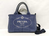PRADA Canapa 2-Way Handbag with Strap