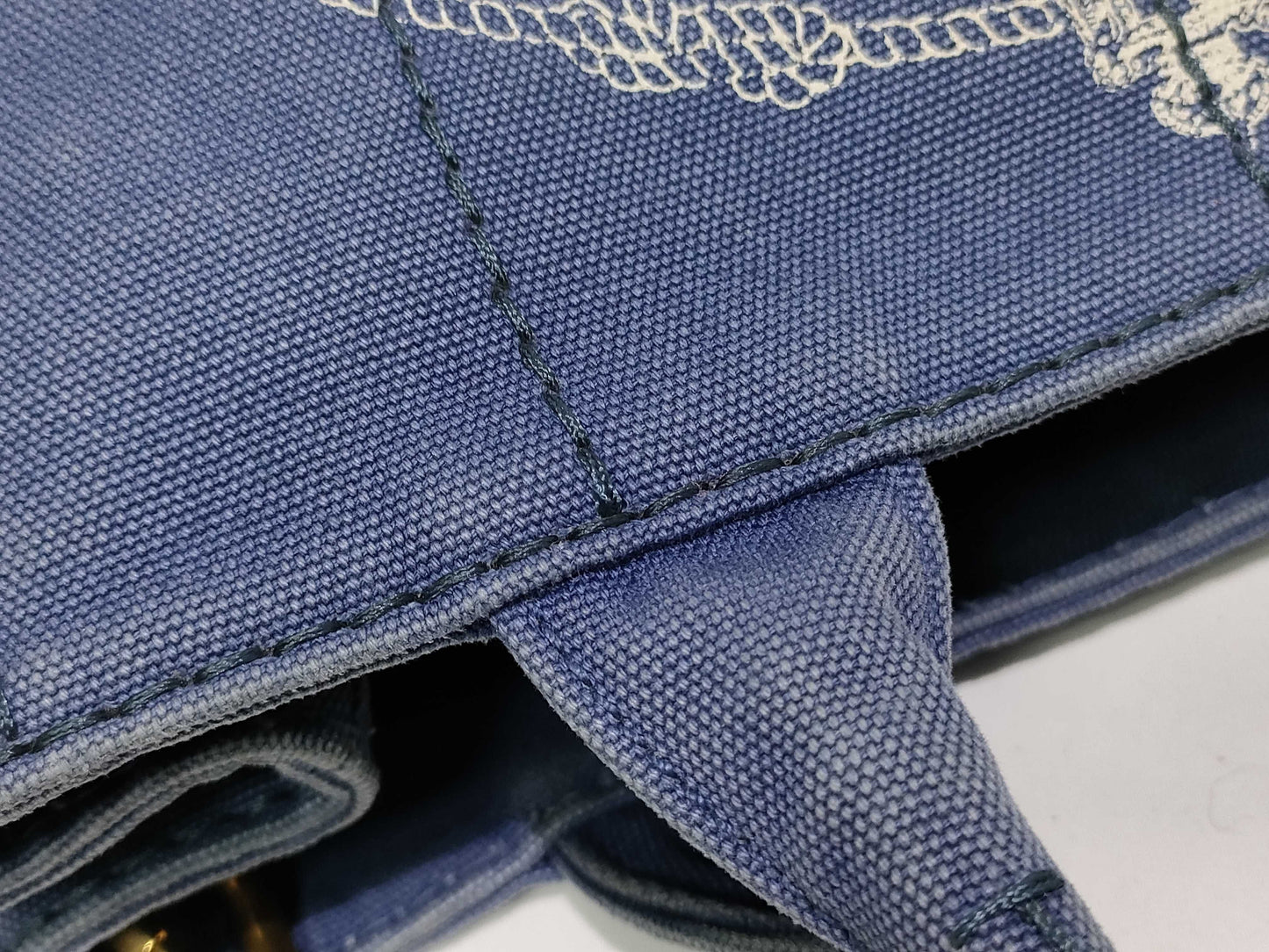 PRADA Canapa 2-Way Handbag with Strap