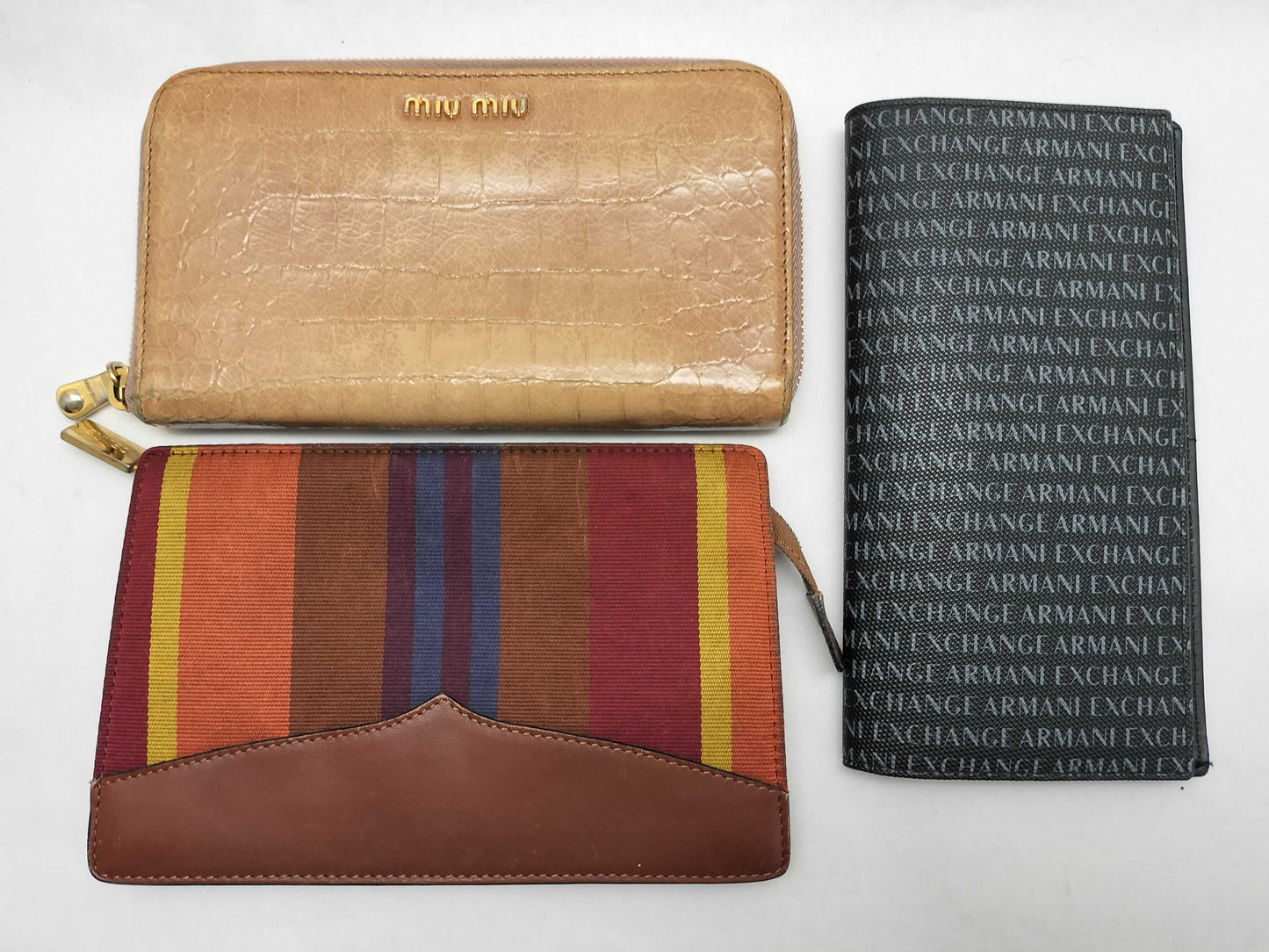 miu miu miumiu celine armani wallet