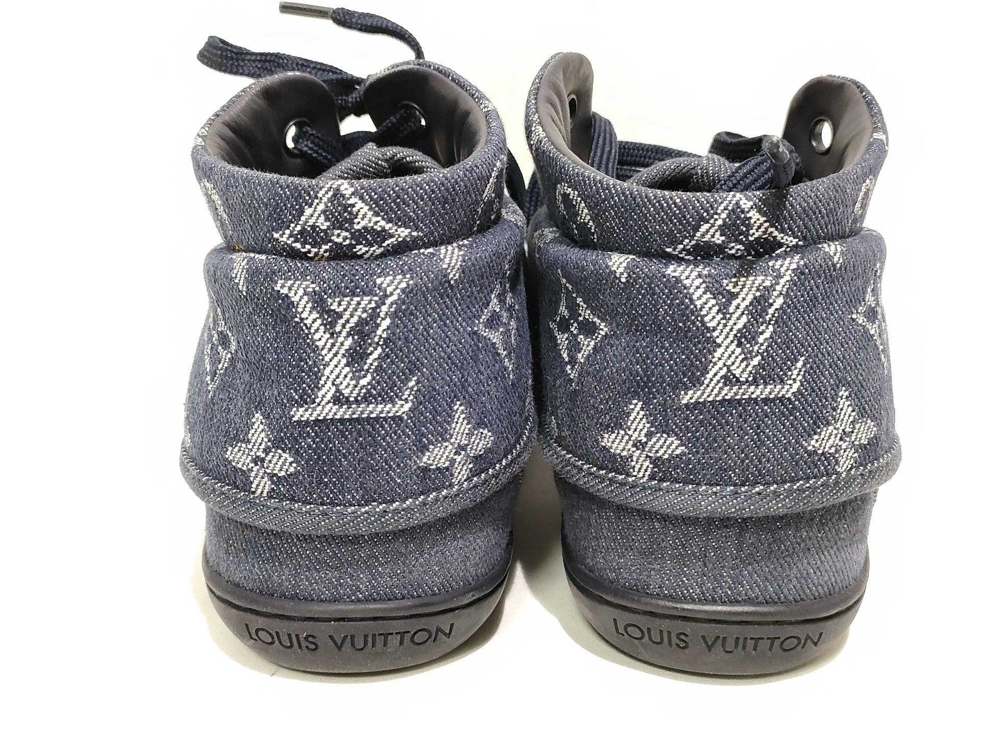 LOUIS VUITTON Monogram Denim LV Sneakers