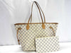 LOUIS VUITTON Damier Azur Louis Vuitton Damier Neverfull Tote Bag