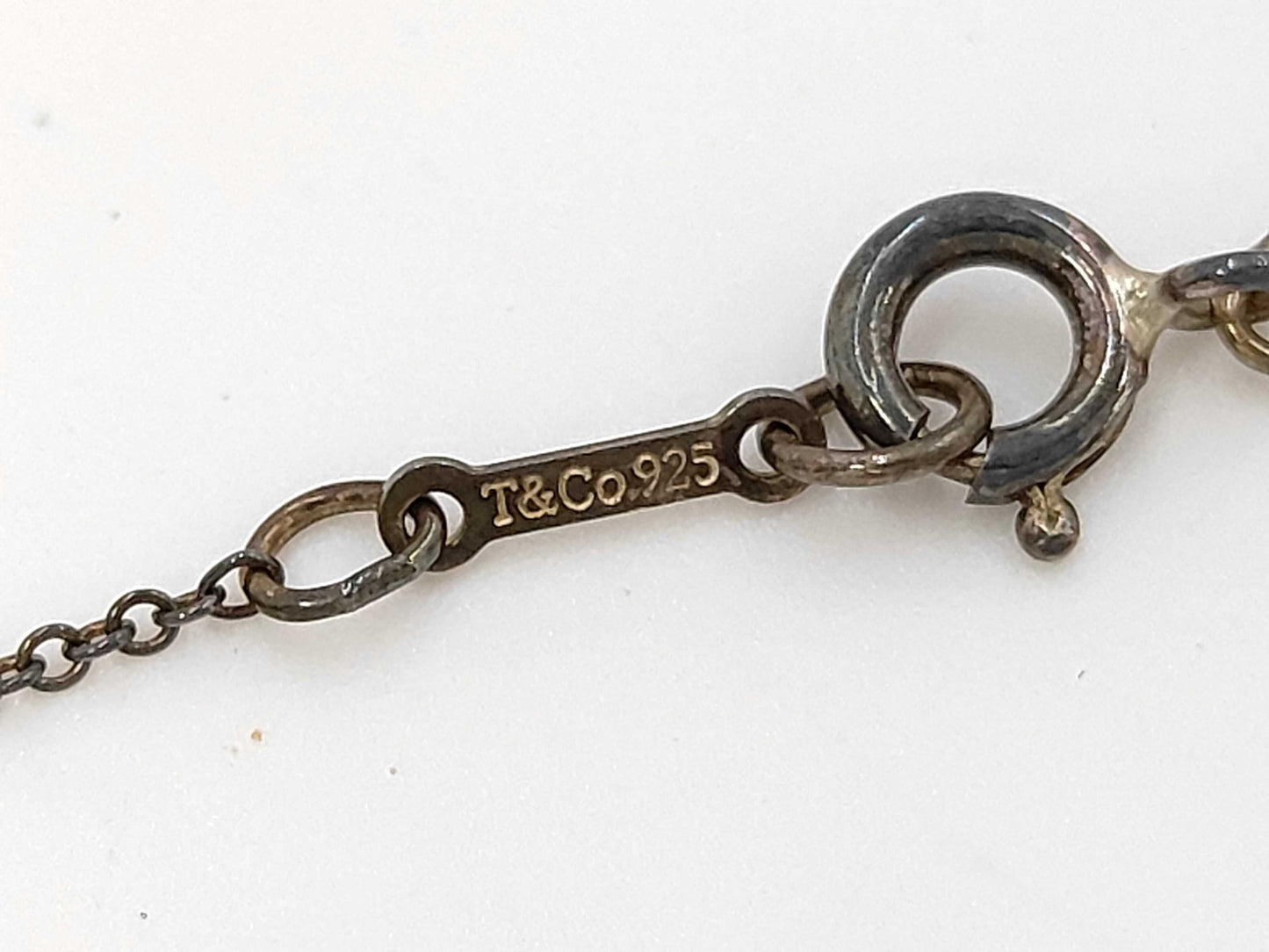 Tiffany & Co. Tiffany Double Loving Heart Necklace 925 Necklace