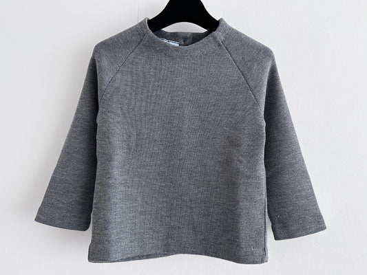 PRADA PRADA Prada Back Button Knit Top with Blue Tag, Size 36