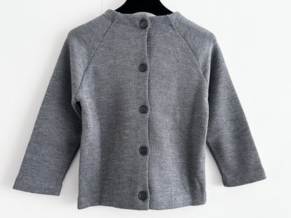 PRADA PRADA Prada Back Button Knit Top with Blue Tag, Size 36