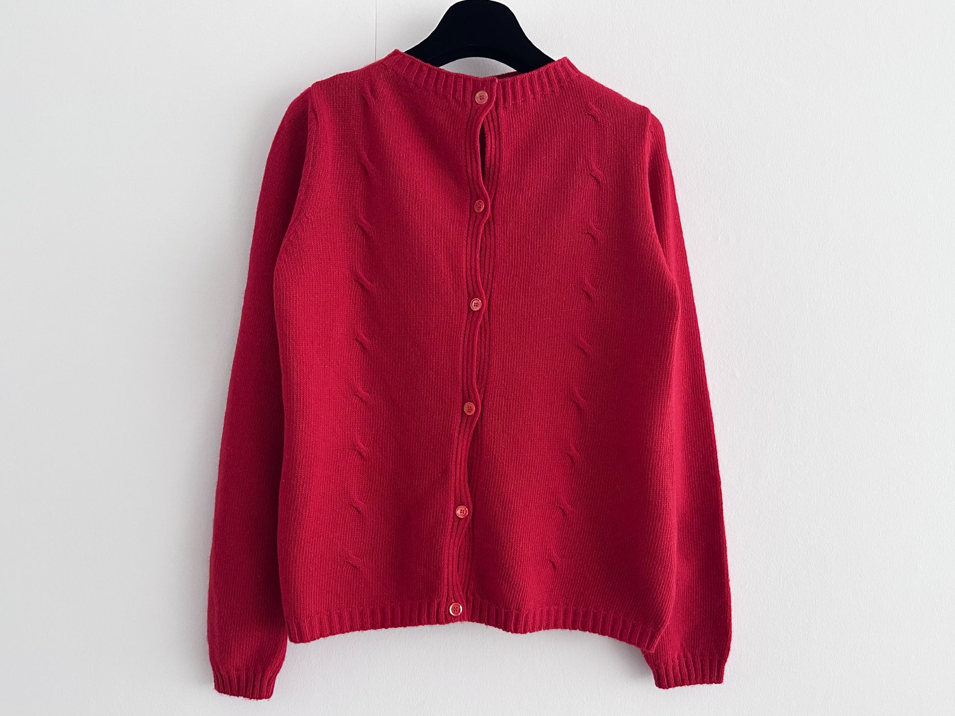 OLD ENGLAND Red Cardigan