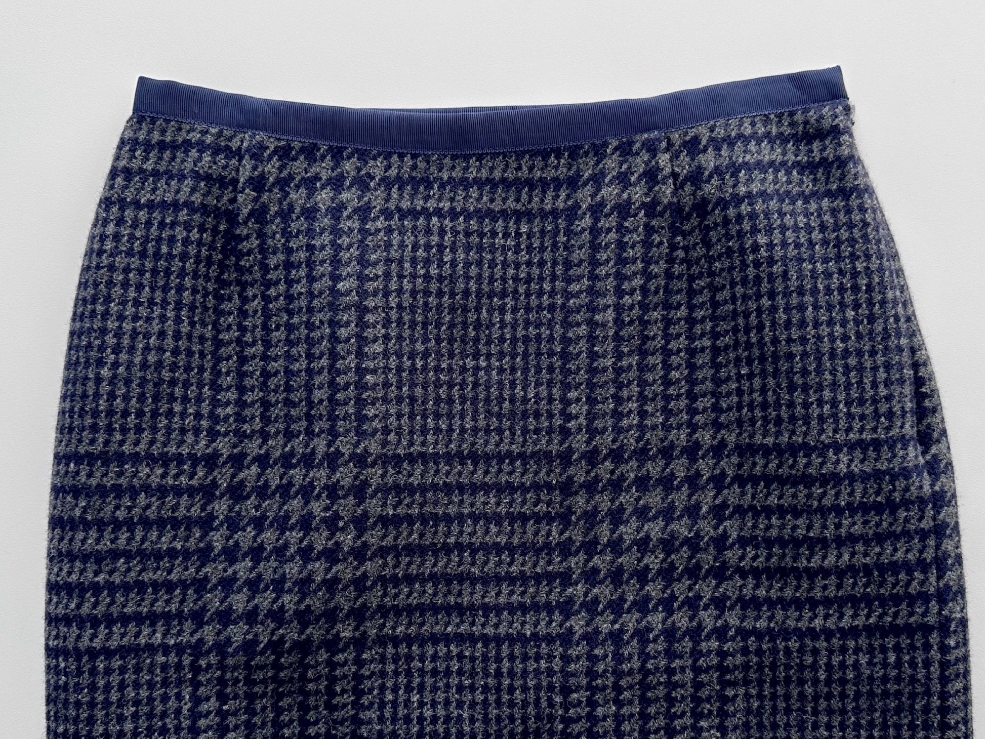 sacai Sacai Lace Hem Mixed Material Skirt, 1 Size