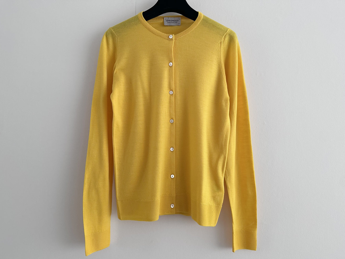 JOHN SMEDLEY John Smedley Classic Crew Neck Cardigan, Women's Size M