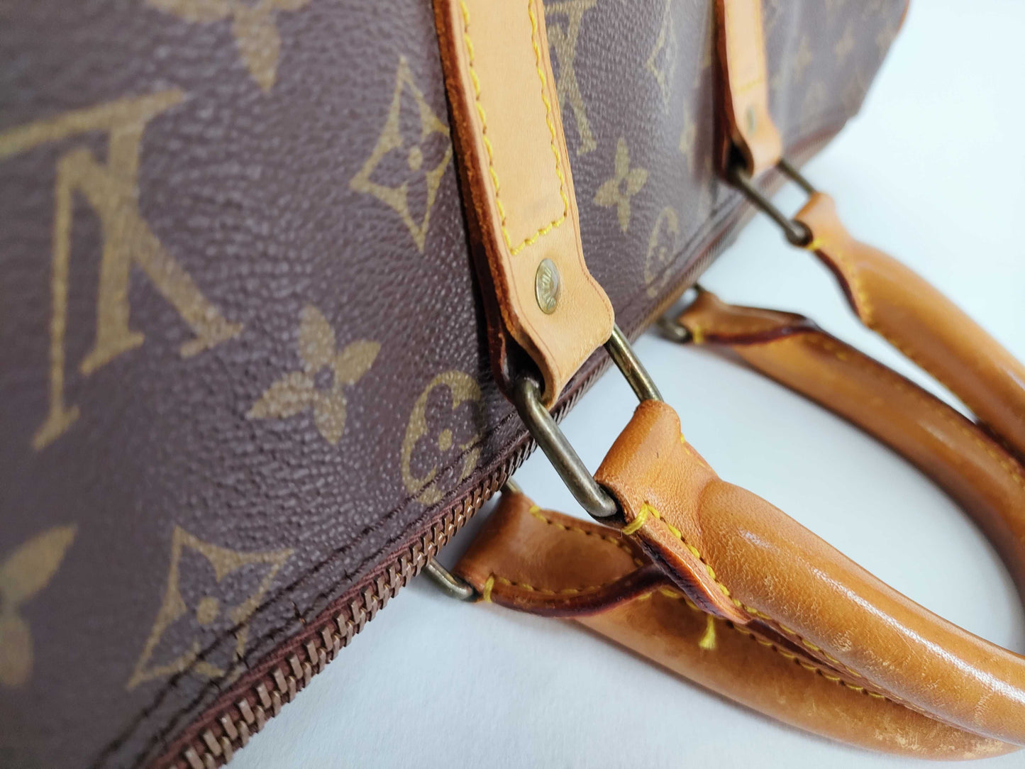 LOUIS VUITTON Monogram Louis Vuitton Keepall 45 Handbag Monogram M41428 SA834 Tote Bag