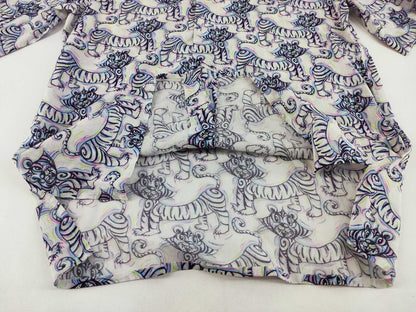 Dior Kenny Scharf Animal Print Men's Shirt, Size 37 