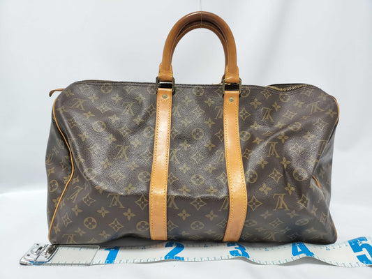LOUIS VUITTON Monogram Louis Vuitton Keepall 45 M41428 Boston Bag