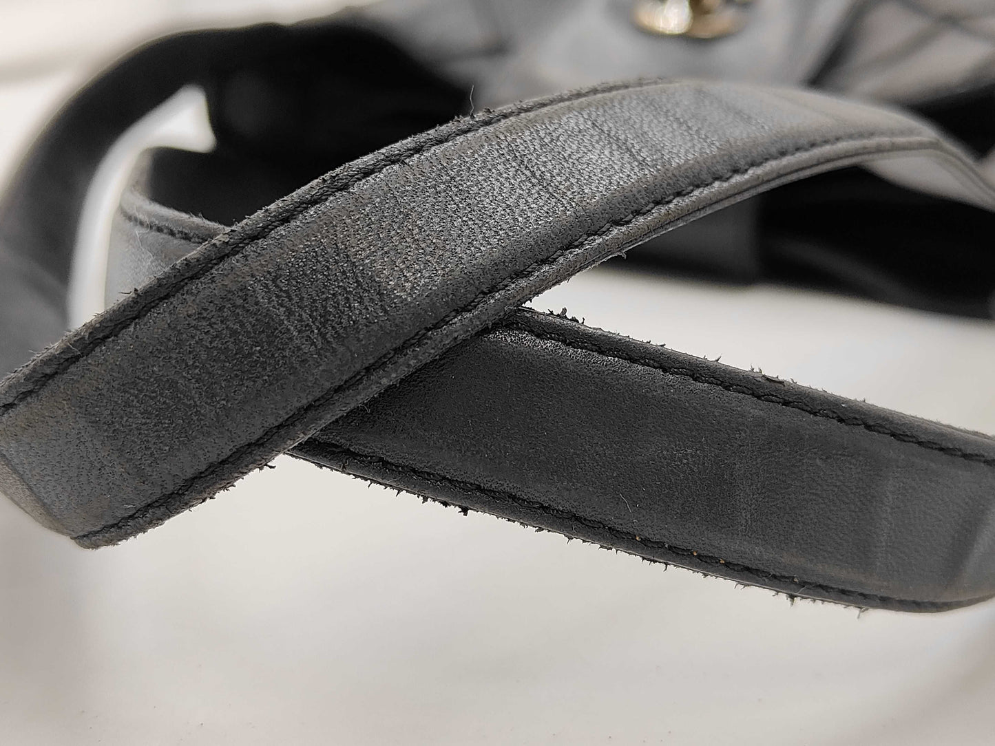 CHANEL Lambskin Bicolor Lamb Turnlock Tote Bag with Seal