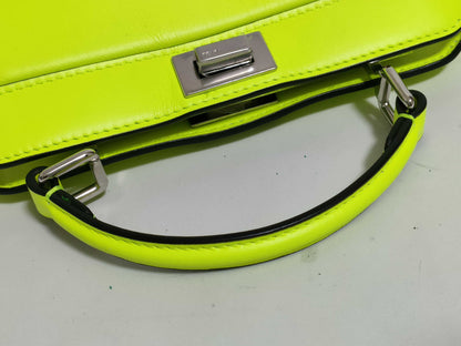 FENDI Peekaboo ICIU Petit MARC JACOBS Collaboration Ribbon & Rain Cover Shoulder Bag