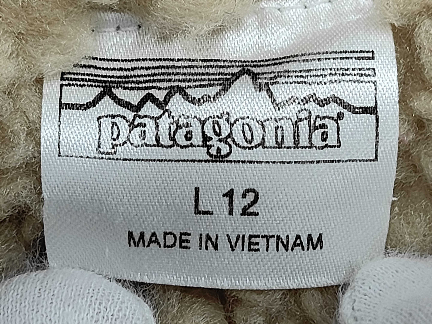 Patagonia fleece-lined coat, size 12