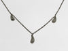 Tiffany & Co. Elsa Peretti Teardrop Necklace, 3-Piece, SV925, 7.5g