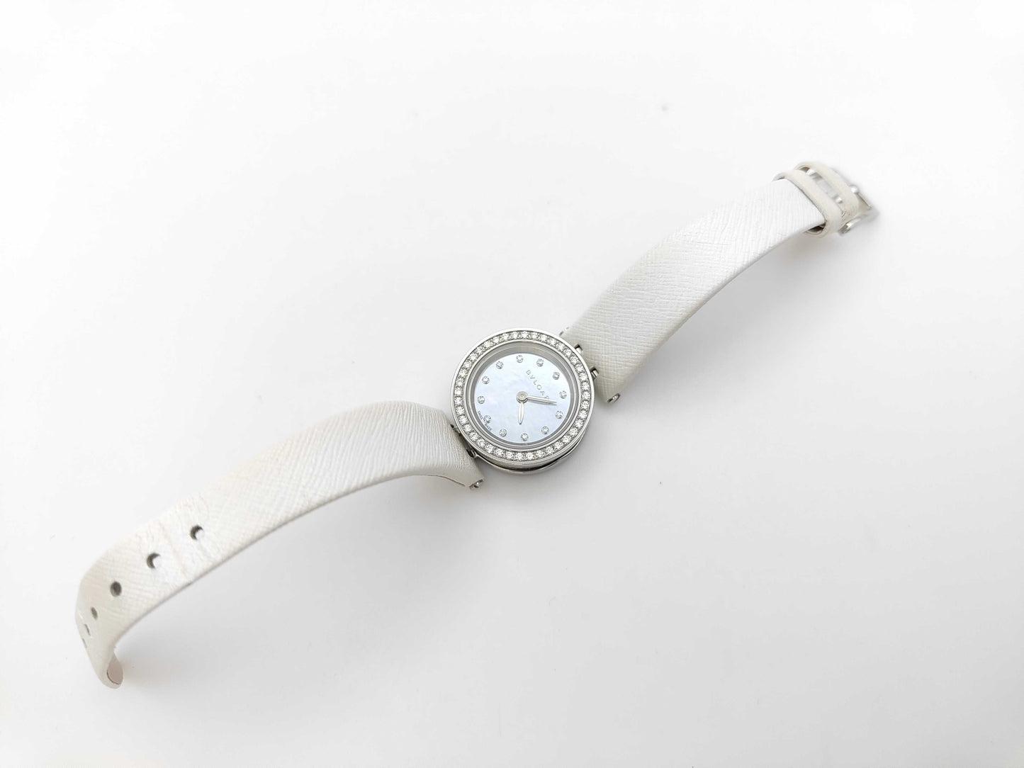 BVLGARI BZ23S PO6924 Shell Dial Quartz Women's Watch