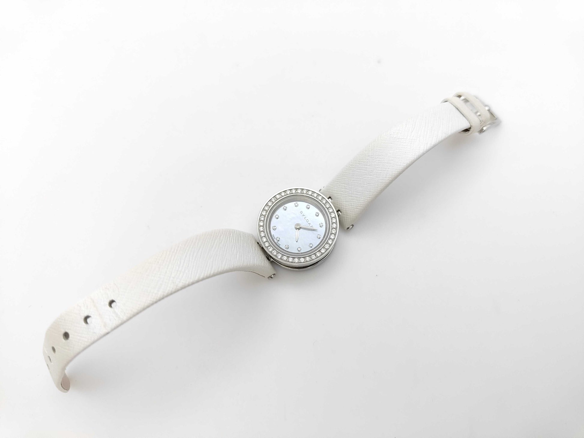 BVLGARI BZ23S PO6924 Shell Dial Quartz Women's Watch