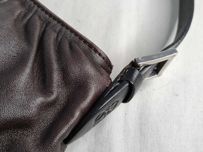 LOEWE Anagram Nappa Leather Accessory Pouch Handbag