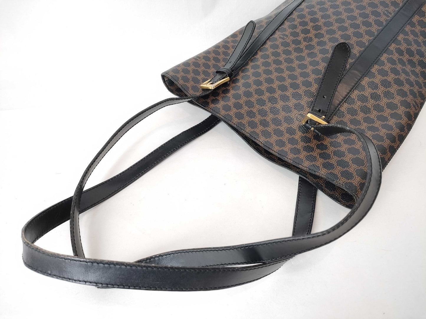 CELINE Macadam Tote PVC/Black Tote Bag