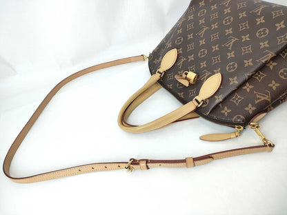 LOUIS VUITTON Monogram LOUIS VUITTON Rivoli MM Monogram Handbag