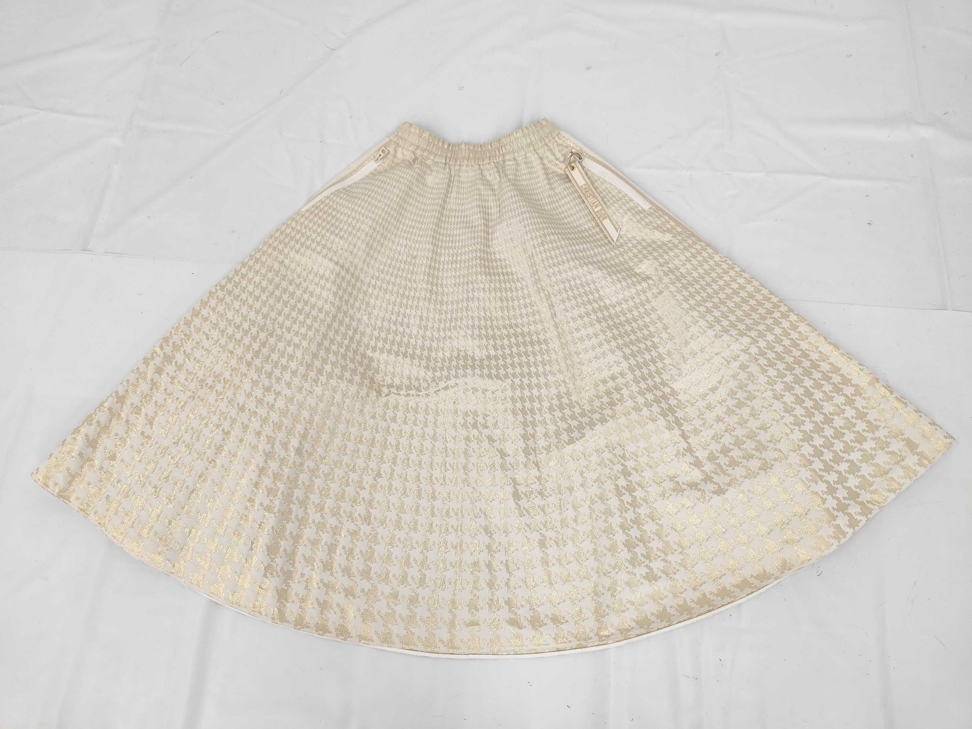 Dior Christian Dior Christian Dior Logo Houndstooth Skirt Size F Skirt