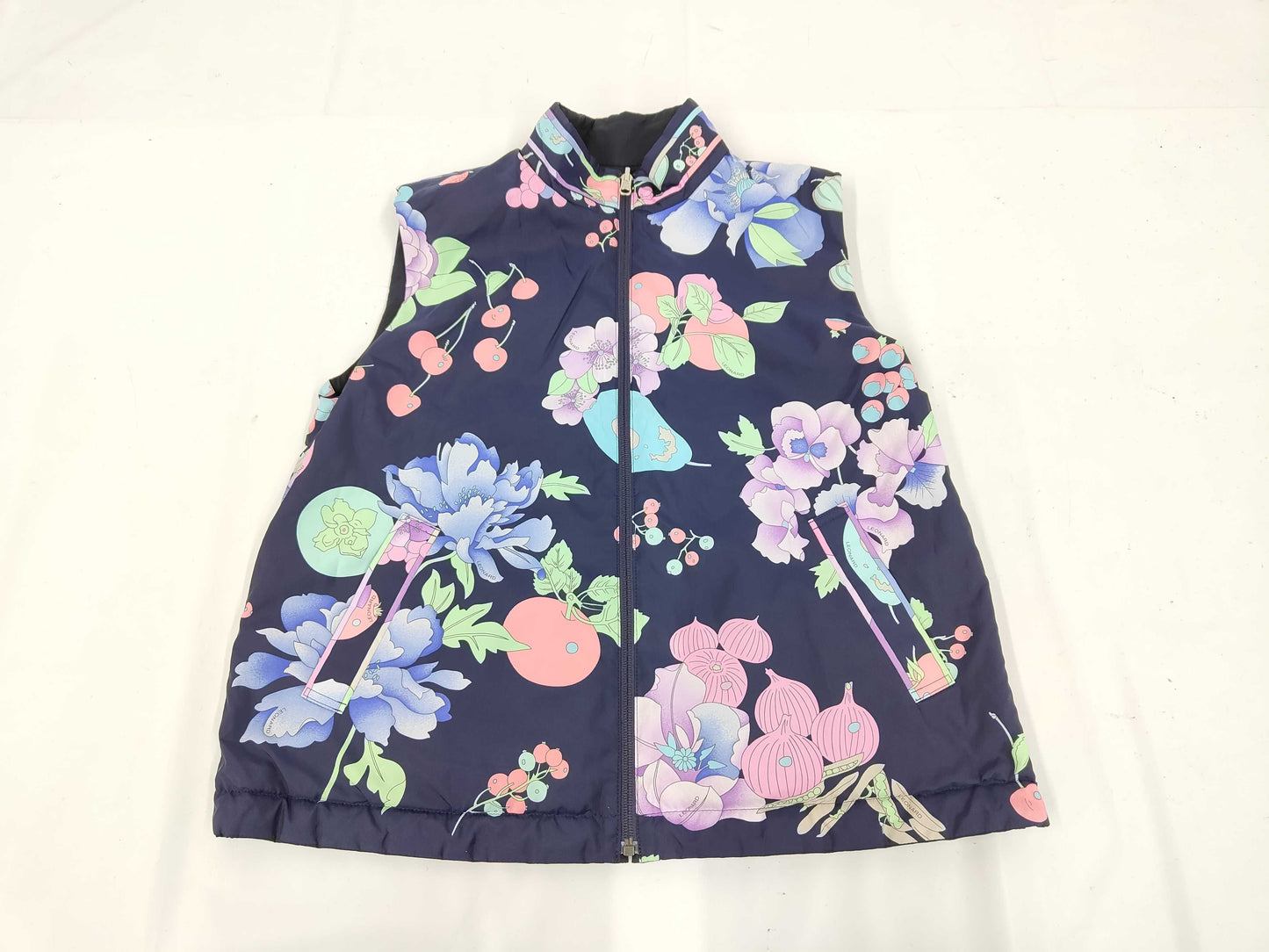 LEONARD LEONARD Reversible Padded Vest Size 44 Vest