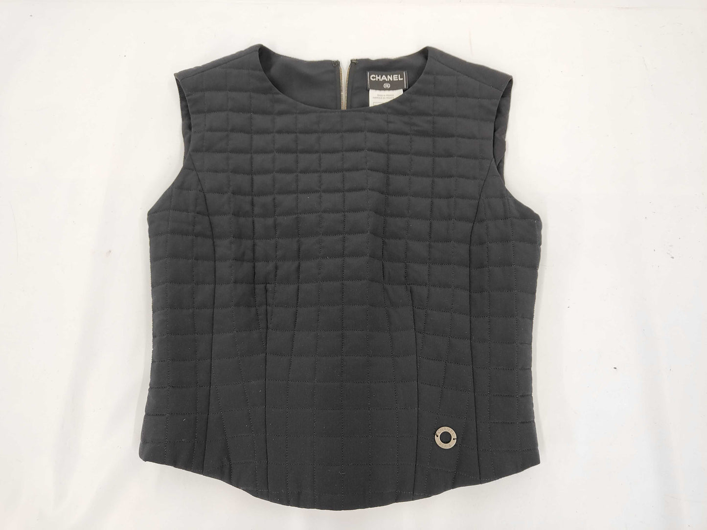 CHANEL CHANEL Quilted Vest Size 40 Vest