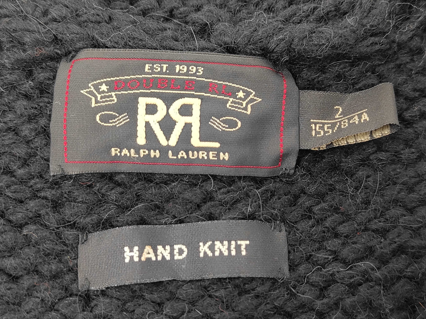 Ralph LAUREN RRL RALPH LAUREN Knit Outerwear Cardigan Knit Jacket Size 2 Cardigan