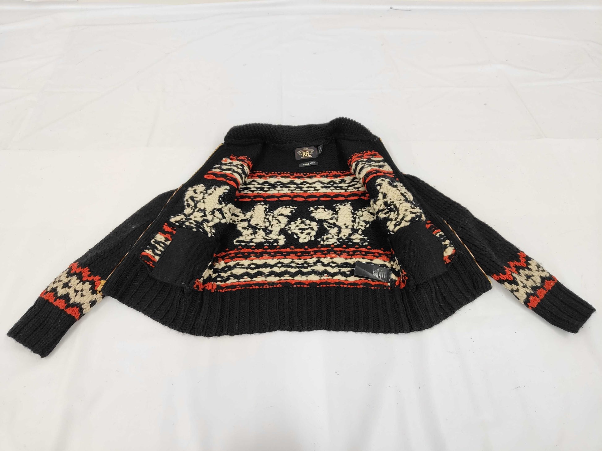 Ralph LAUREN RRL RALPH LAUREN Knit Outerwear Cardigan Knit Jacket Size 2 Cardigan