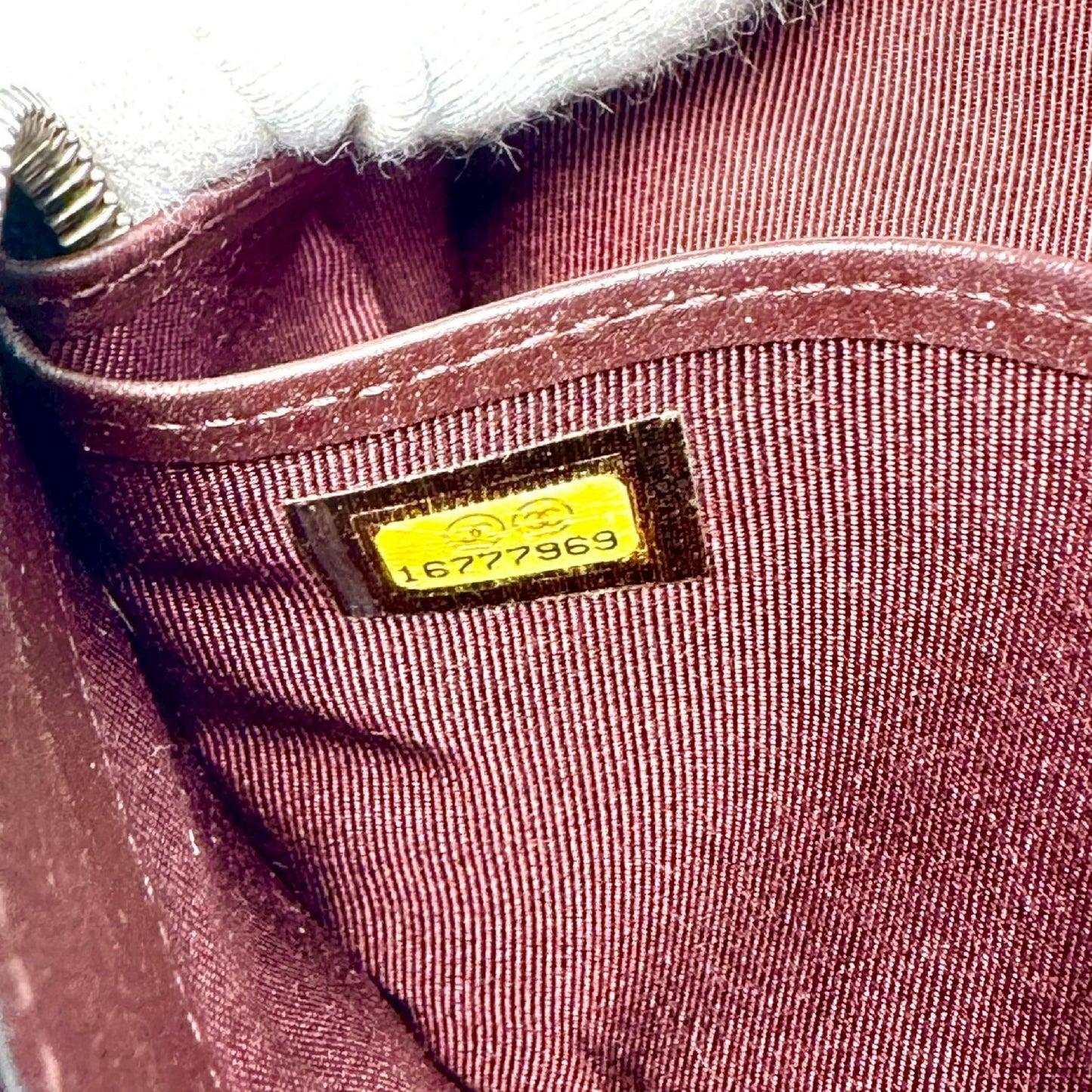 CHANEL Matelasse Caviar Leather Round Zip Long Wallet, Black, 16777969