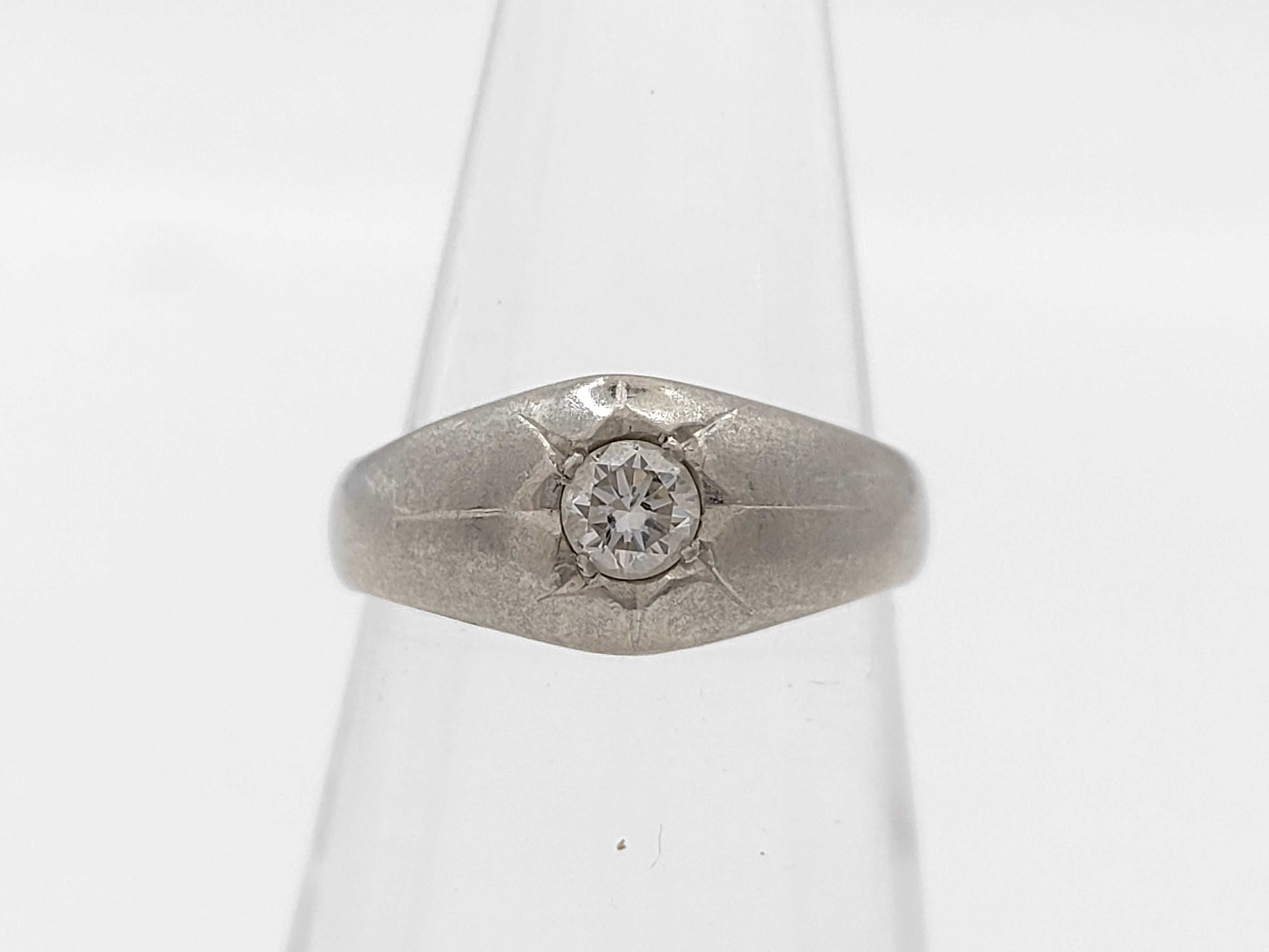 Diamond Pt1000 4.7g Ring 