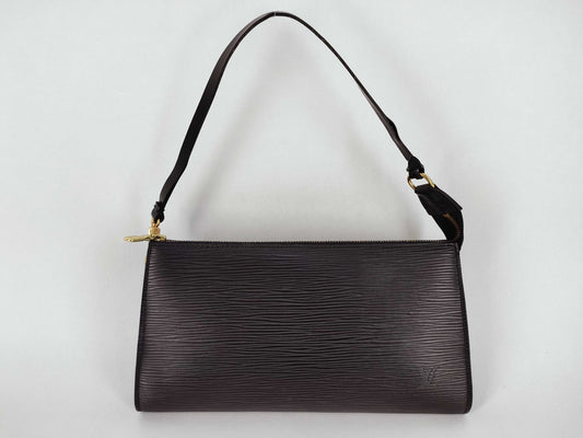 LOUIS VUITTON Epi LOUIS VUITTON M52942 Epi Pochette Accessoires Noir Pouch