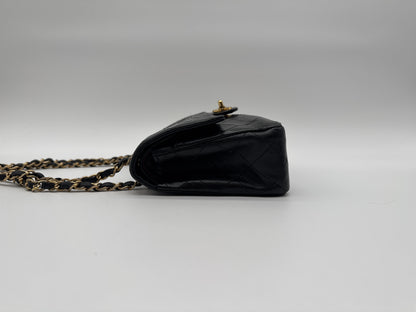 CHANEL CHANEL Shoulder Bag Matelasse Double Flap Coco Mark Turn Lock Gold Hardware Shoulder Bag