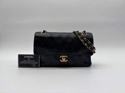 CHANEL CHANEL Shoulder Bag Matelasse Double Flap Coco Mark Turn Lock Gold Hardware Shoulder Bag