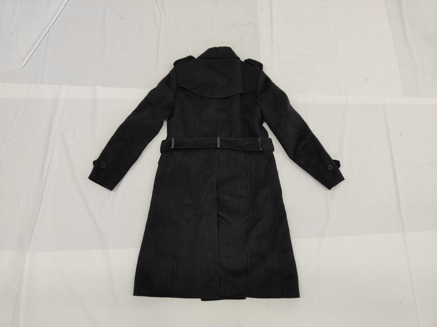 MaxMara Cutie Amano, size 42, cashmere blend long coat with belt