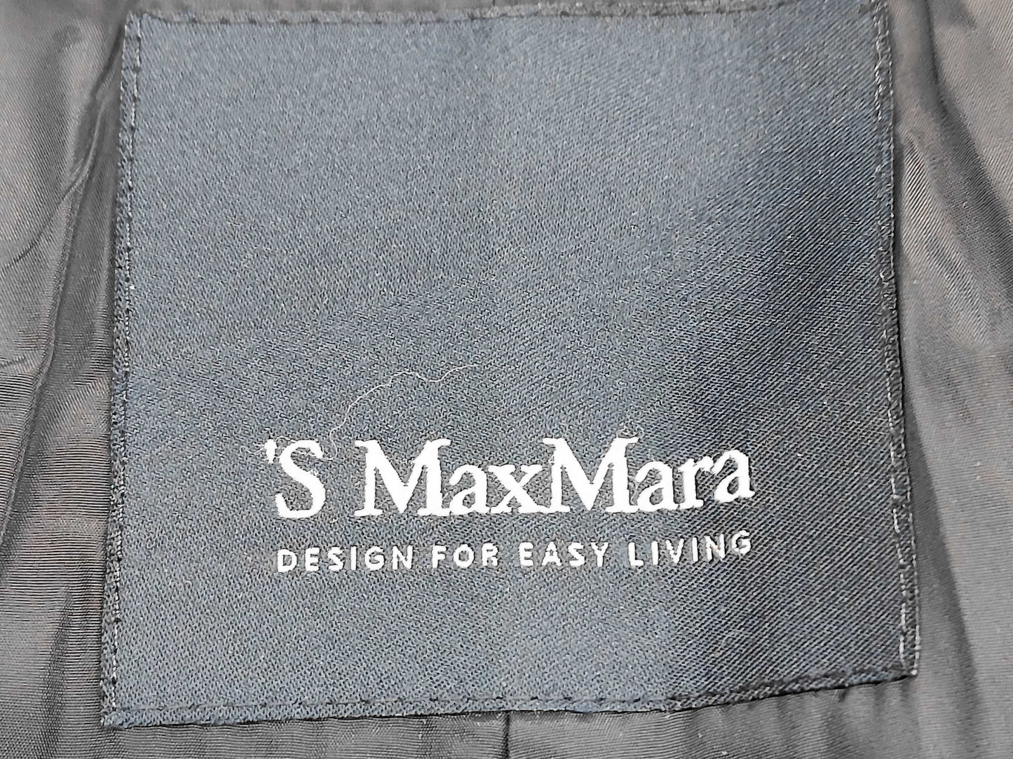 MaxMara Cutie Amano, size 42, cashmere blend long coat with belt