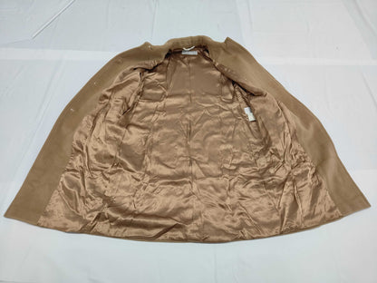 MaxMara Long Coat, Virgin Wool, Size 38