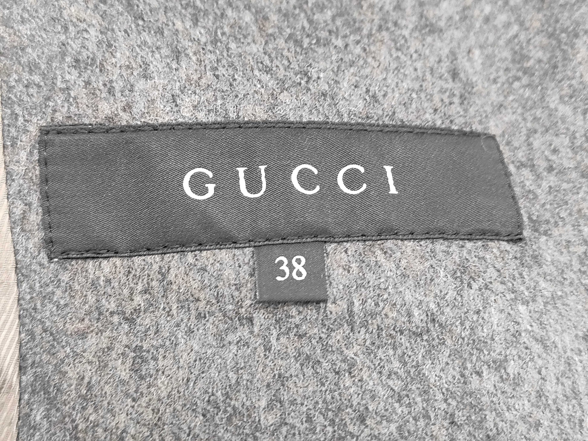 GUCCI Tom Ford-era wool long coat, size 38