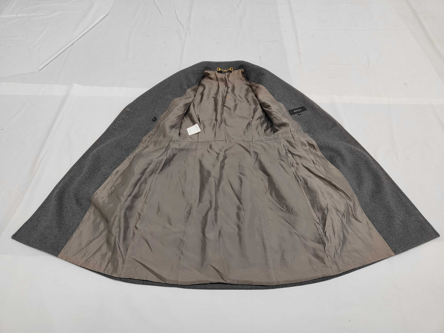 GUCCI Tom Ford-era wool long coat, size 38