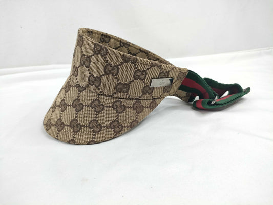 GUCCI GG Pattern Sherry Line Sun Visor Other Accessories