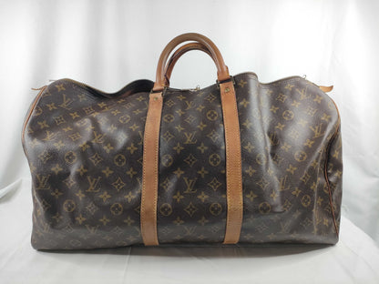LOUIS VUITTON Monogram Keepall 50 Boston Bag